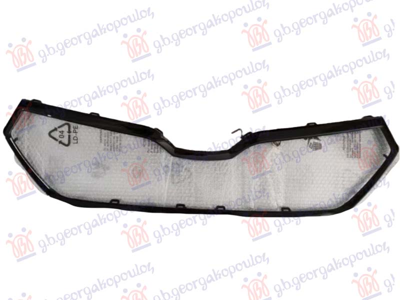 GRILLE FRAME GLOSS BLACK