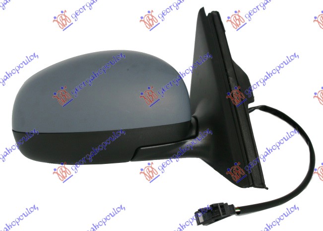 DOOR MIRROR ELECTRICAL HEATED PRIMED (CONVEX GLASS)