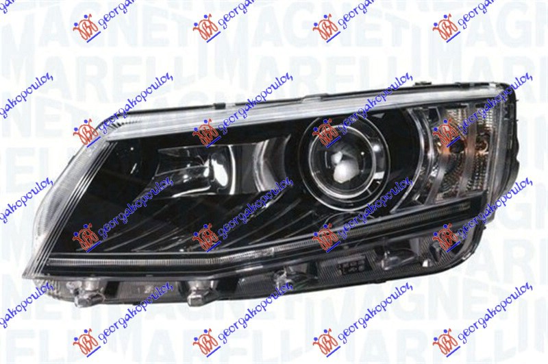 ΦΑΝΟΣ ΕΜΠΡΟΣ Bi-XENON ΕΞΥΠΝΟ ΜΕ ΦΩΣ ΗΜΕΡΑΣ LED (MARELLI)