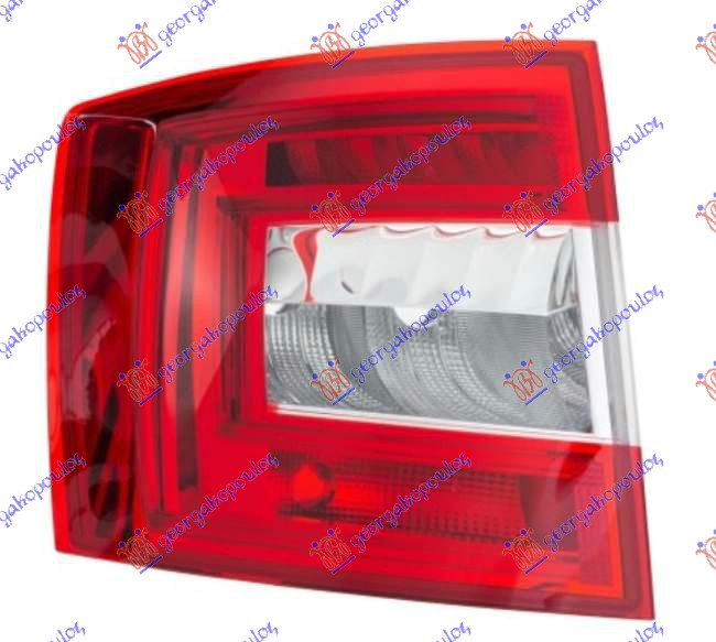 TAIL LAMP W/LED (S.W.) (HELLA)