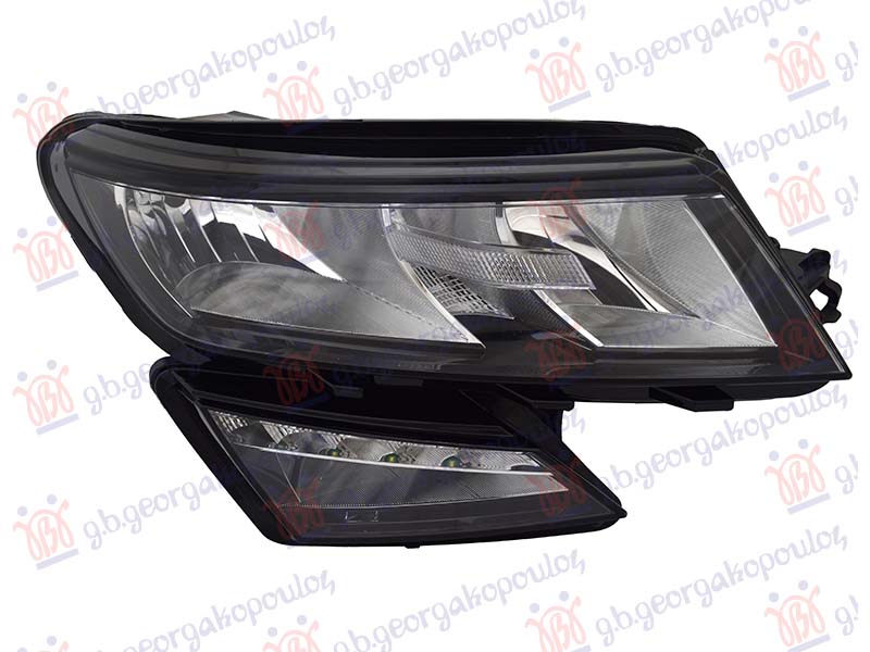 ΦΑΝΟΣ ΕΜΠΡΟΣ ΜΕ ΠΡΟΒΟΛΕΑ (H8/H7/H7/PWY24W/W5W) (Ε) (TYC)
