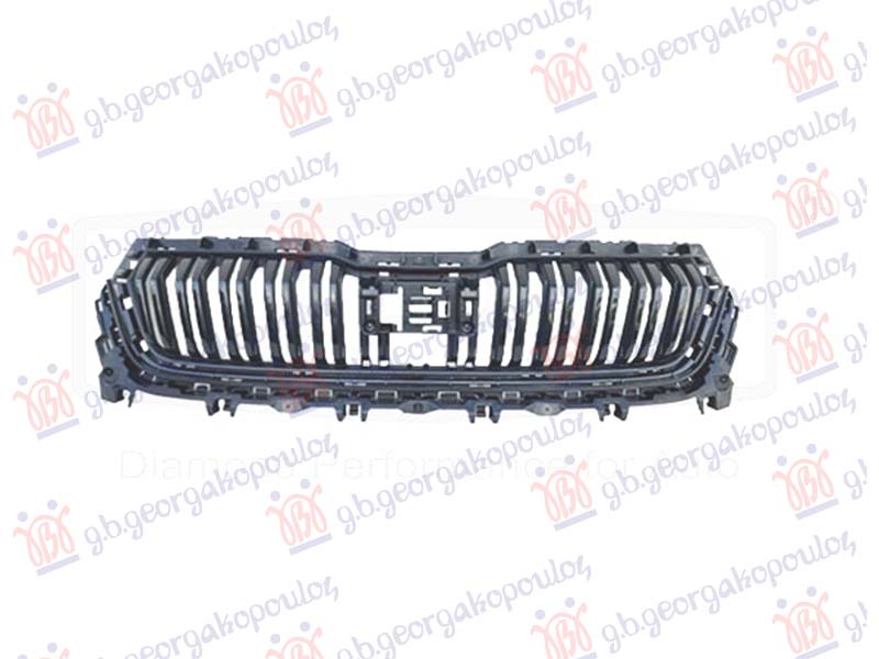 GRILLE BLACK (W/O FRAME) (W/O ACC COVER) (RS)