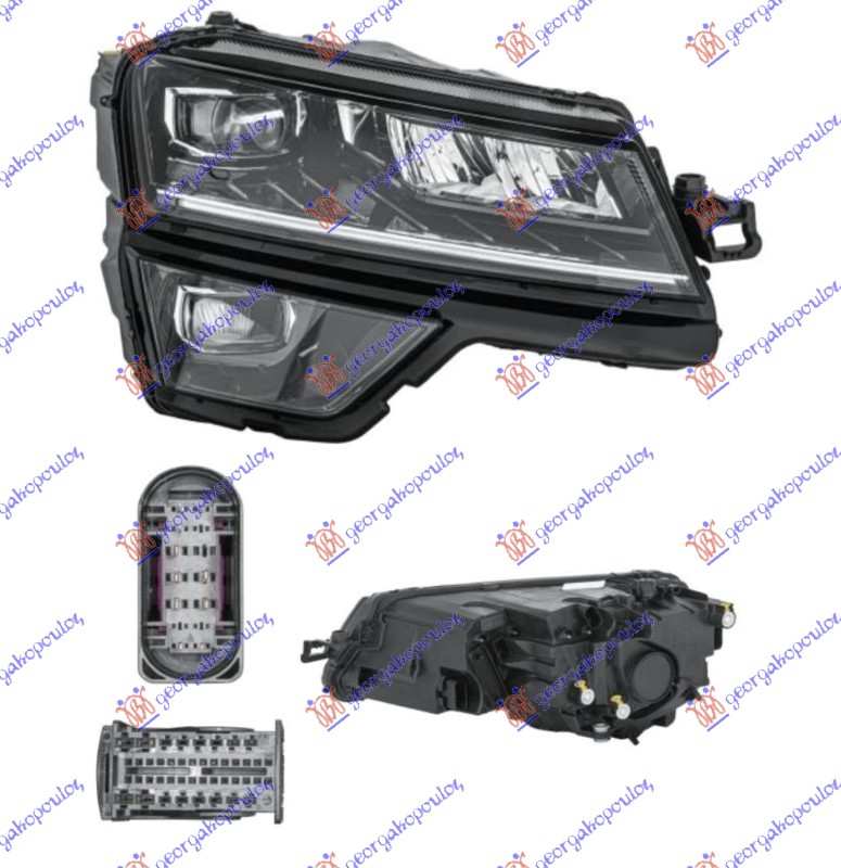 ΦΑΝΟΣ ΕΜΠΡΟΣ FULL LED (Ε) (HELLA)