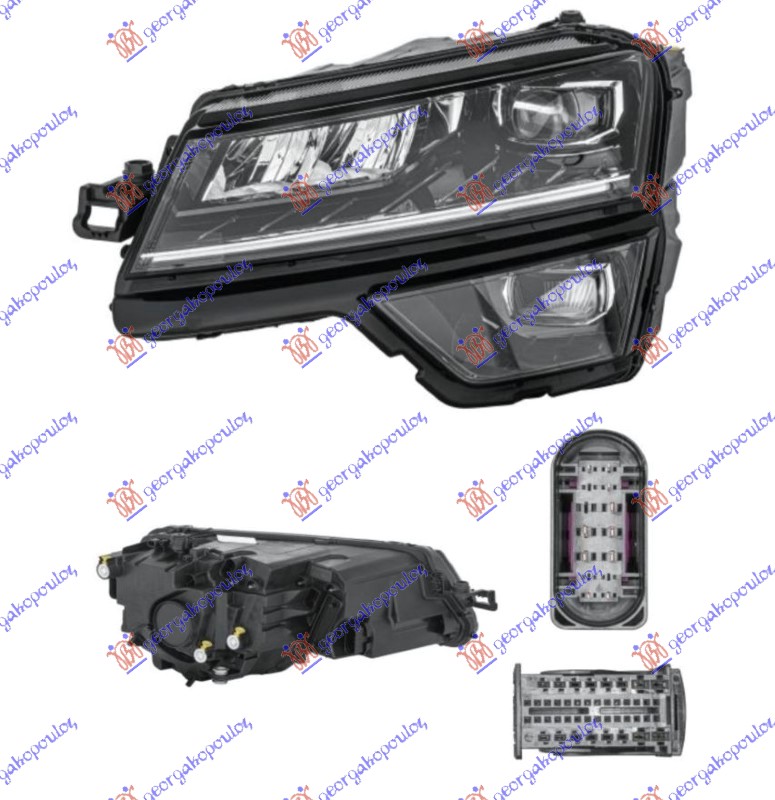 ΦΑΝΟΣ ΕΜΠΡΟΣ FULL LED (Ε) (HELLA)