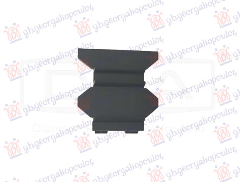 FRONT BUMPER GRILLE COVER MIDDLE W/O ACC