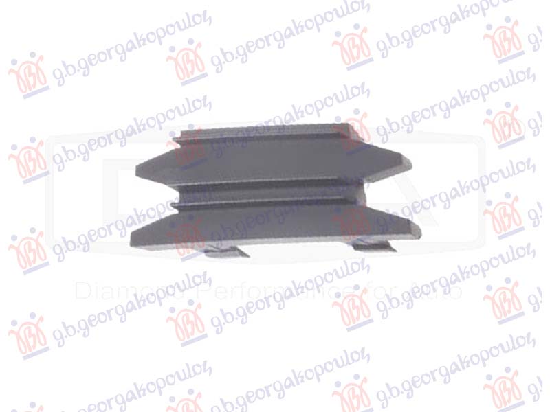 FRONT BUMPER GRILLE COVER W/O ACC