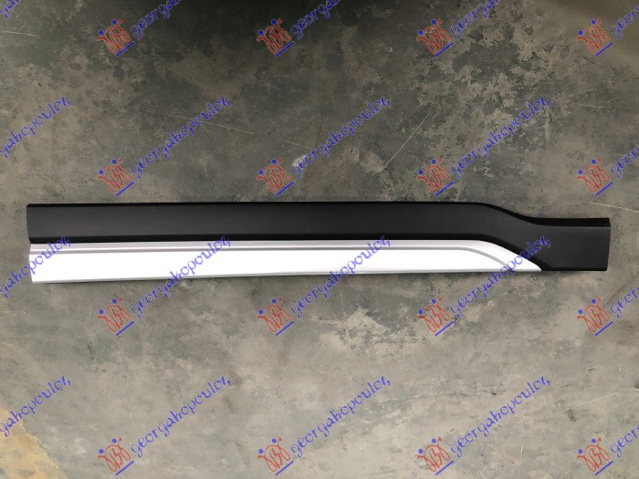 FRONT DOOR MOULDING W/MOULDING SILVER