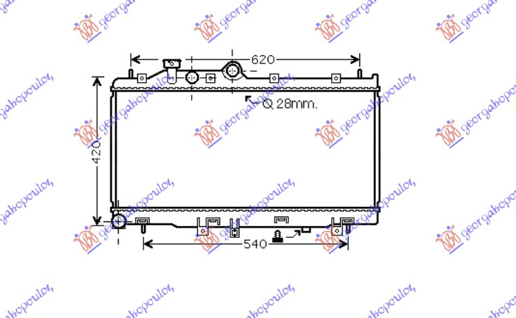 ΨΥΓΕΙΟ 2.0 T.D (34x68.5x25) (KOYO)