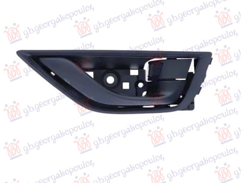 DOOR HANDLE FRONT/REAR DOOR INNER BLACK