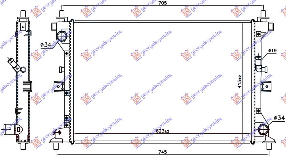 ΨΥΓΕΙΟ ΝΕΡΟΥ 1.6 DDiS ΠΕΤΡΕΛΑΙΟ ΜΗΧΑΝΙΚΟ (623x415x27)