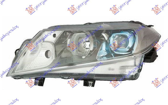 HEAD LAMP ELECT. W/LED (E) (DEPO)