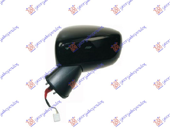 DOOR MIRROR ELECTRICAL PRIMED (CONVEX GLASS)
