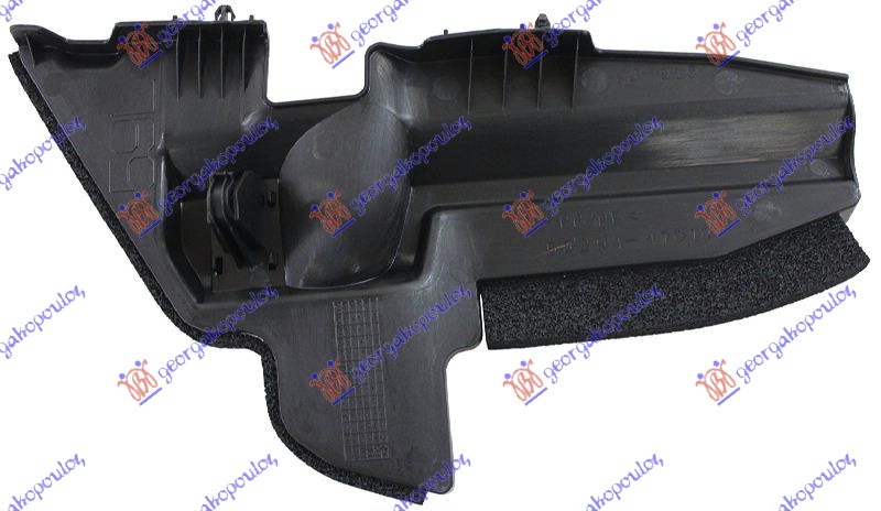 RADIATOR SUPPORT PLASTIC VERTICAL