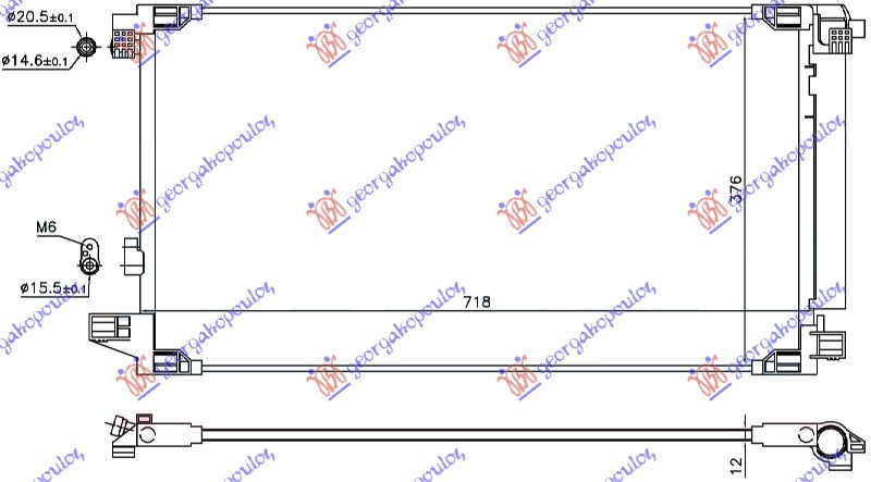 ΨΥΓΕΙΟ A/C 1.8 HYBRID ΒΕΝΖΙΝΗ (675x375x12)