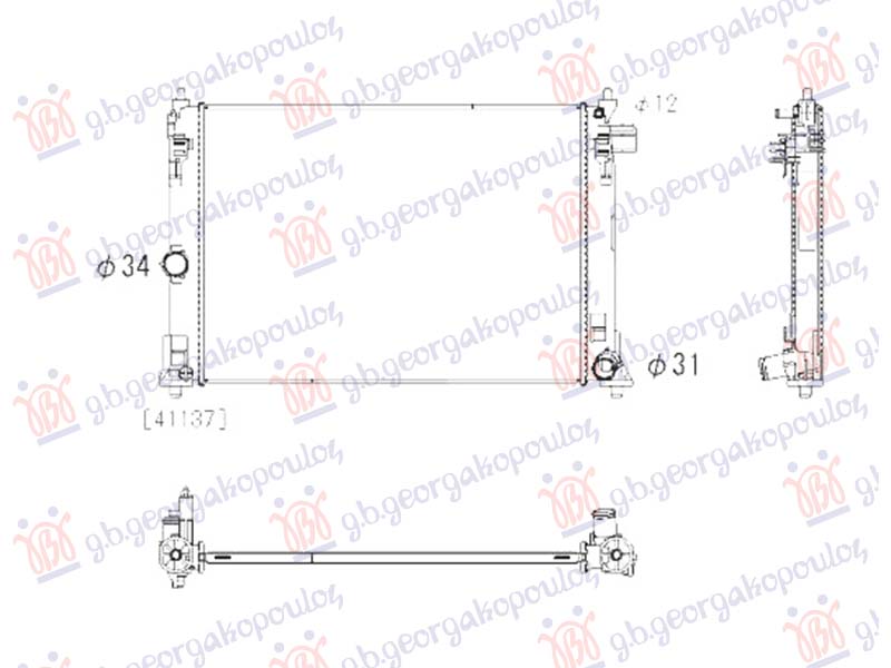 ΨΥΓΕΙΟ 1.0-1.5 ΒΕΝΖΙΝΗ (524x388x16) (KOYO)