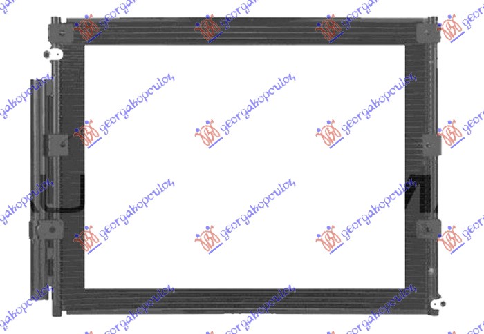 ΨΥΓΕΙΟ A/C 4.7 ΒΕΝΖΙΝΗ (02-) - 4.2 TD ΠΕΤΡΕΛΑΙΟ (691x541x16)