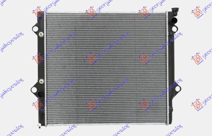 RADIATOR 4.0 I PETROL V6 +/- A/C MANUAL/AUTOMATIC (650x598x26) (NRF)