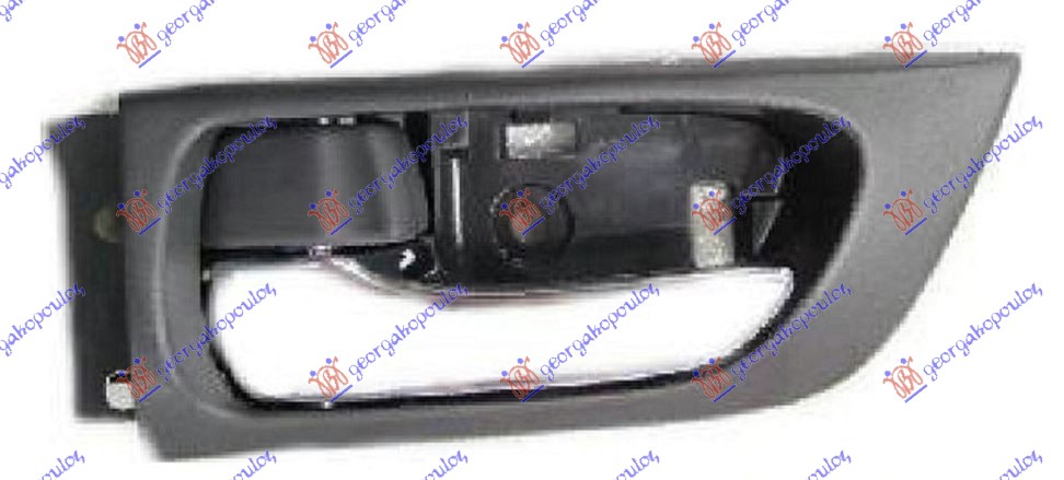 DOOR HANDLE FRONT/REAR INNER CHROME /GREY