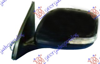 DOOR MIRROR ELECTRICAL (W/SIDE LAMP) (CONVEX GLASS)