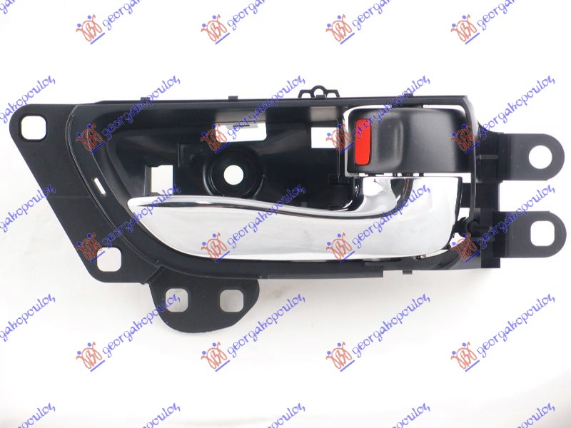 DOOR HANDLE FRONT/REAR INNER CHROME /BLACK