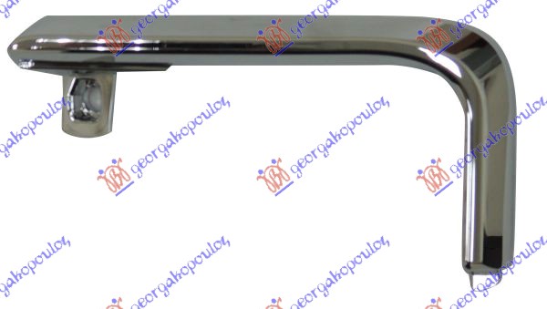 FRONT BUMPER GRILLE MOULDING UPPER CHROME