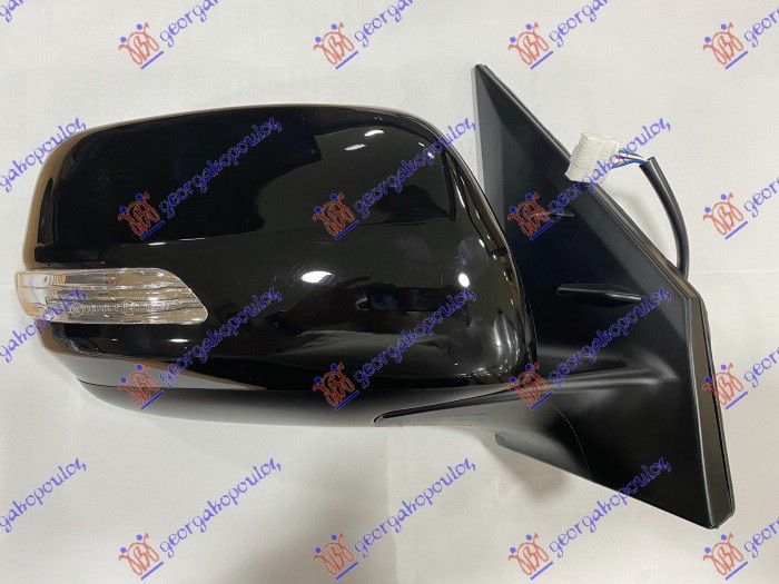 DOOR MIRROR ELECTRICAL (W/SIDE LAMP) (CONVEX GLASS)