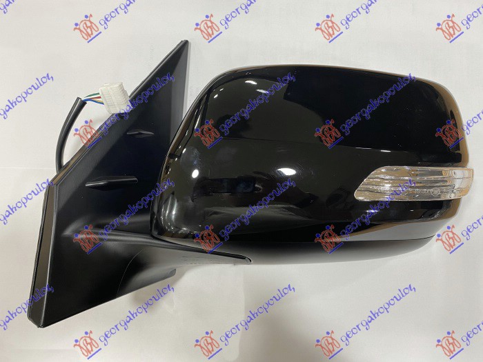 DOOR MIRROR ELECTRICAL (W/SIDE LAMP) (CONVEX GLASS)