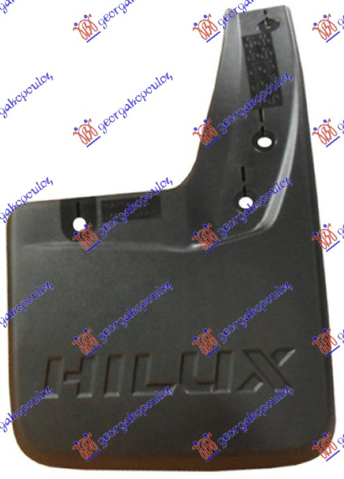 MUD FLAP REAR 4WD