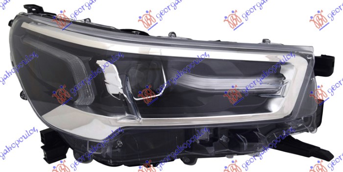 ΦΑΝΟΣ ΕΜΠΡΟΣ FULL LED ΧΡΩΜΙΟ (E) (DEPO)