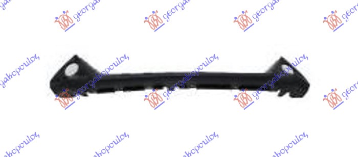 FRONT BUMPER SPOILER BLACK (W/F.L.HOLE)