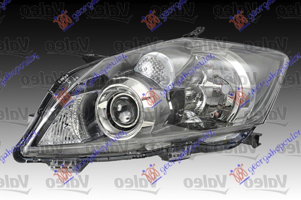 HEAD LAMP ELECT. DARK GRAY (VALEO)