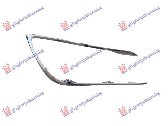 FRONT BUMPER GRILLE MOULDING SIDE CHROME