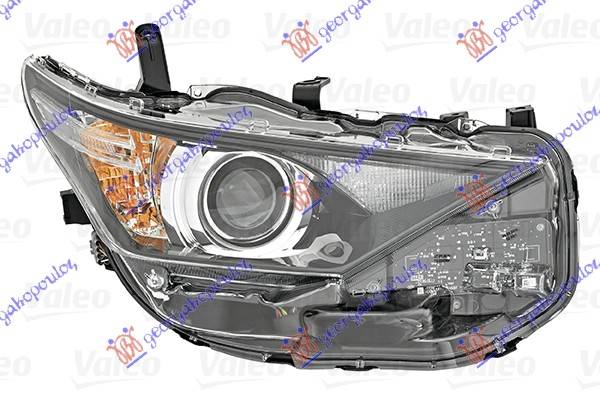 HEAD LAMP ELECT. (HIR2) (W/LED DRL) (VALEO)