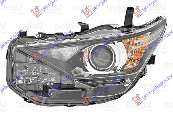 HEAD LAMP ELECT. (HIR2) (W/LED DRL) (VALEO)