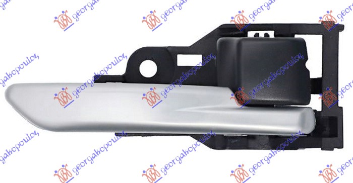 DOOR HANDLE FRONT/REAR INNER SILVER/BLACK