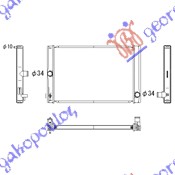 RADIATOR 1.4 DIESEL D4d (550x370)