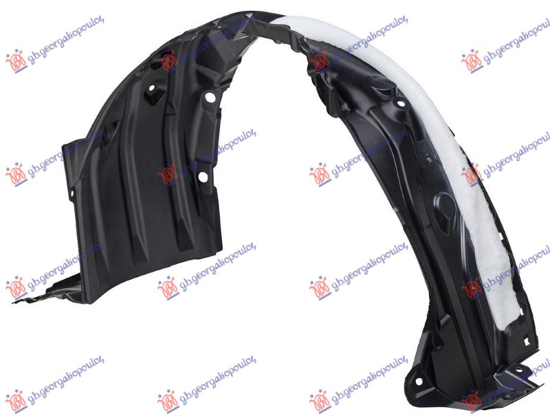 FRONT INNER FENDER (W/SOUND INSULATION) (A QUALITY) (PETROL)