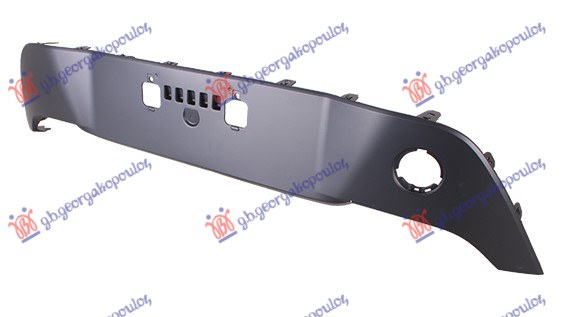 REAR BUMPER MOULDING/LICENSE PLATE