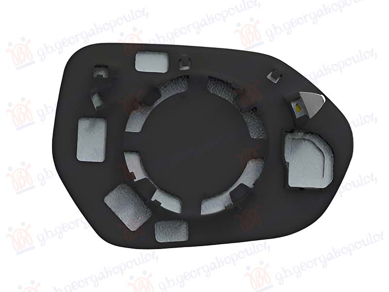 DOOR MIRROR GLASS HEATED (CONVEX GLASS)