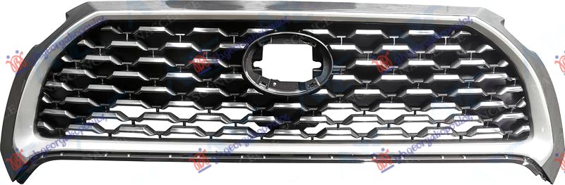 GRILEE W/SILVER MOULDING