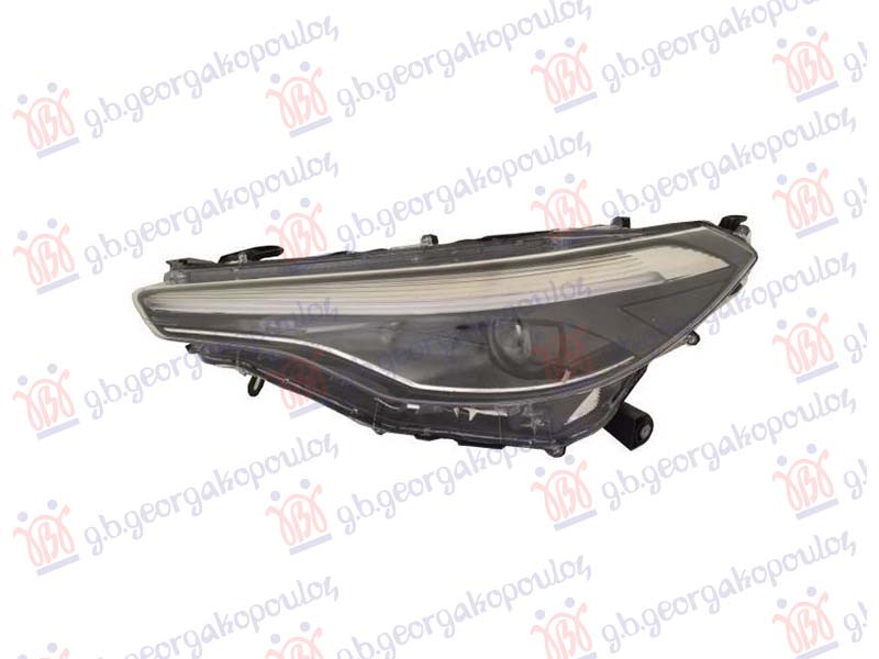 ΦΑΝΟΣ ΕΜΠΡΟΣ FULL LED (ΓΚΡΙ) (DEPO)