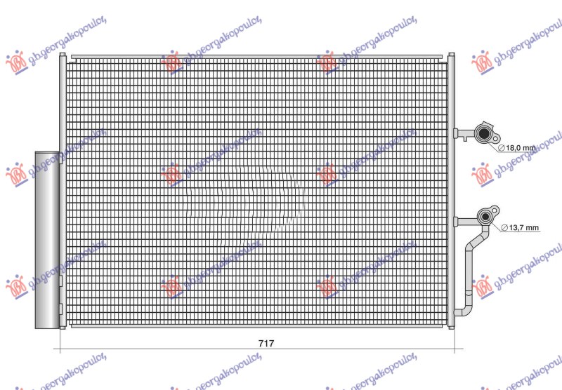 ΨΥΓΕΙΟ A/C 2.0 ΒΕΝΖΙΝΗ-ΥΒΡΙΔΙΚΟ (715x464x12)