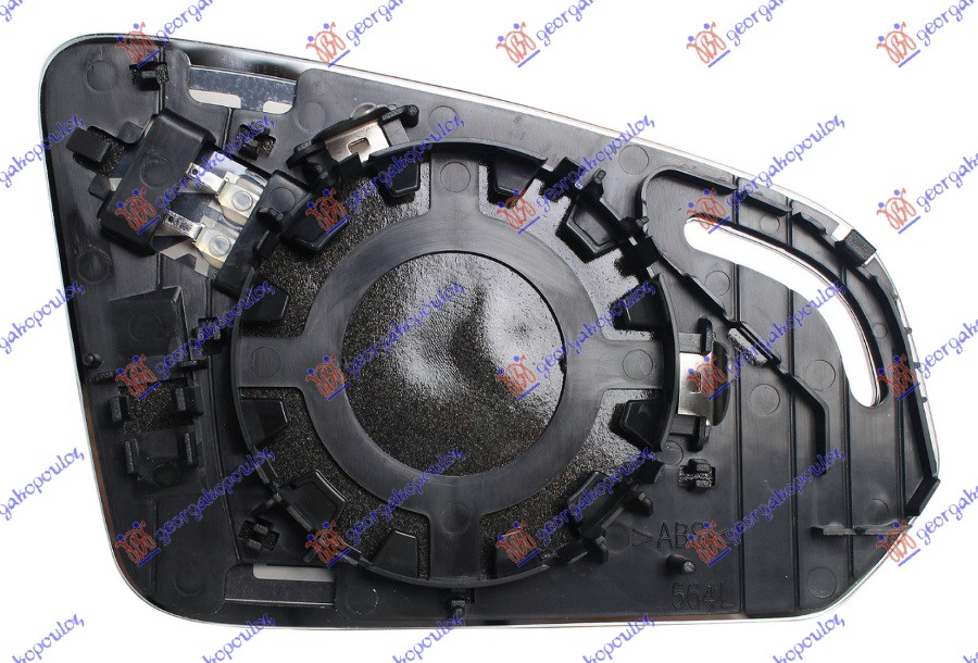 DOOR MIRROR GLASS HEATED (ASPHERICAL GLASS)