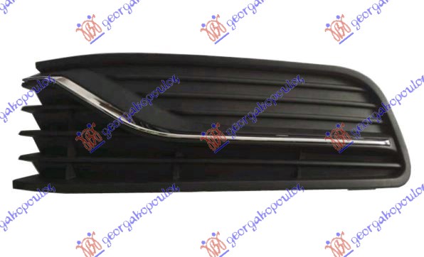 FRONT BUMPER GRILLE (W/O F.L.HOLE) (W/CHROME) COMFORTLINE