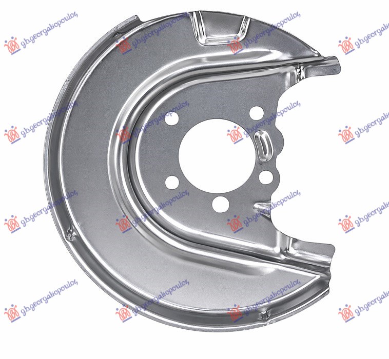 SPLASH PANEL BRAKE DISC REAR (DISC DIAMETER 272MM)