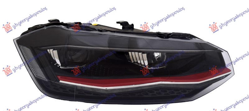 ΦΑΝΟΣ ΕΜΠΡΟΣ LED (ΜΕ ΚΟΚΚΙΝΟ ΔΙΑΚΟΣΜΗΤΙΚΟ) (GTI) (VALEO)