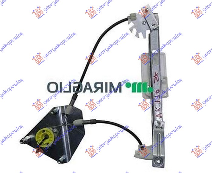 REAR WINDOW REGULATOR ELECTRICAL (W/O MOTOR)