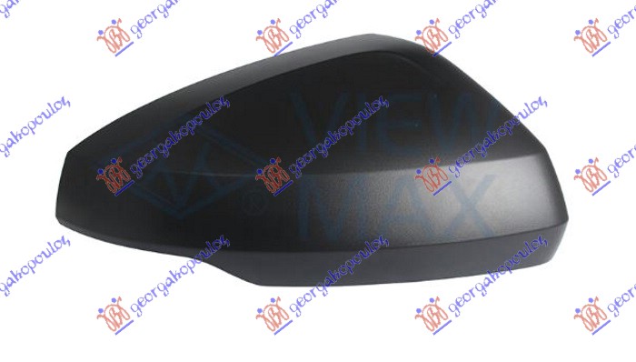 DOOR MIRROR COVER BLACK (W/S. LAMP SEAT)