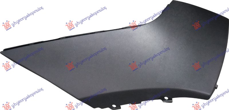 FRONT BUMPER SPOILER BLACK