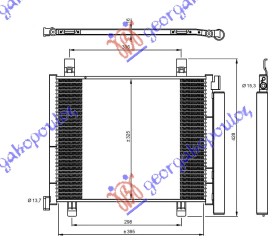 ΨΥΓΕΙΟ A/C 1.0i -12V (400x330x16)